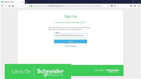 schneider log in